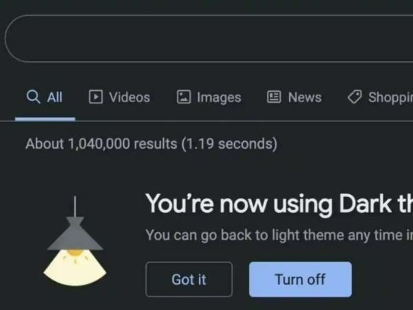  డార్క్ లేదా లైట్ థీమ్.. 