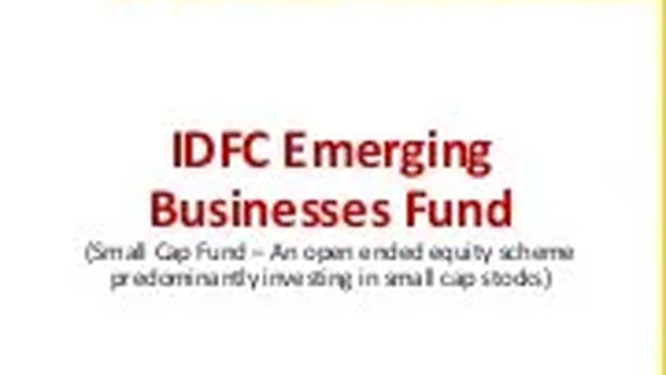 IDFC ఎమర్జింగ్ బిజినెస్ ఫండ్