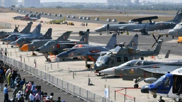 PM Modi Inaugarated Asias Largest Aero India 2023 in bangalore Karnataka that goes for 5 days