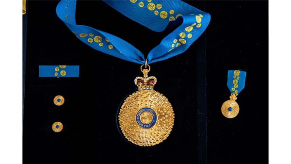 Indian business tycoon philanthropist ratan tata received australias highest honour Order of Australia 