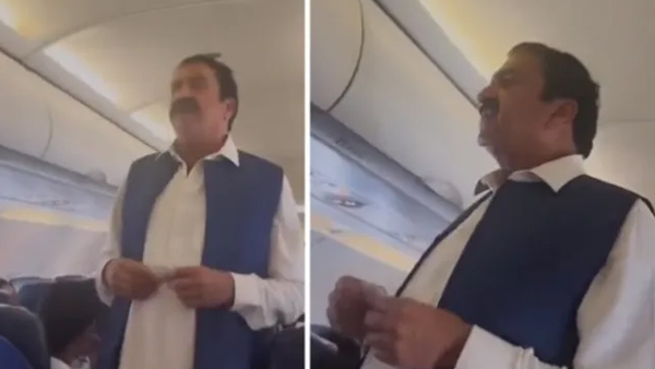A video of a passenger asking for money in a plane in Pakistan is going viral on social media