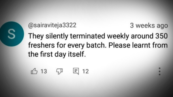 IT major Infosys firing freshers silently and investing on AI amid business uncertinities