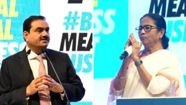 West Bengal CM Mamata Benarjee big shock to adani group on Tajpur port