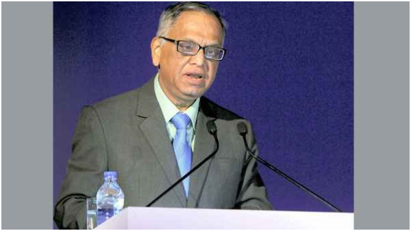 Infosys narayana murthy expressed disapproval for freebies at Bengaluru Tech Summit