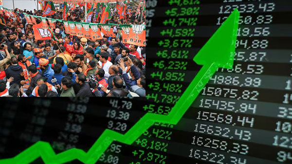 Sensex, nifty rallies to new lifetime highs amid BJP victory in 3 states