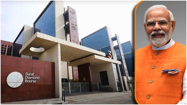 PM Modi inauguration Surat Diamond Bourse buildings at dream city with world class facilities