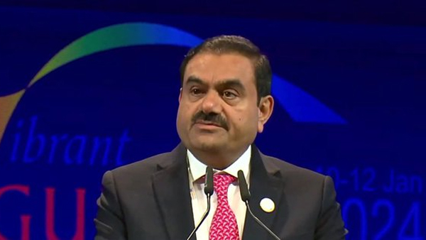 Gautam adani announced 2 lakh crore investments in Vibrant Gujarat Global Summit 2024