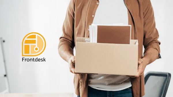 Frontdesk mass layoffs to entire staff in 2 minus video call