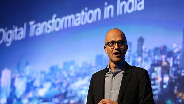 Satya Nadella announcement on AI skill development