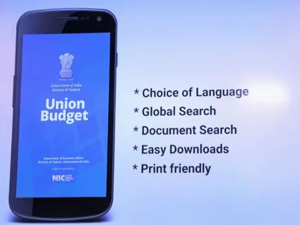 Budget documents will be available in Union Budget mobile app