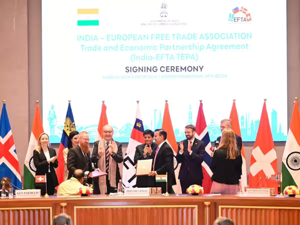 Free trade agreement have been signed with EFTA after 16 years of discussions