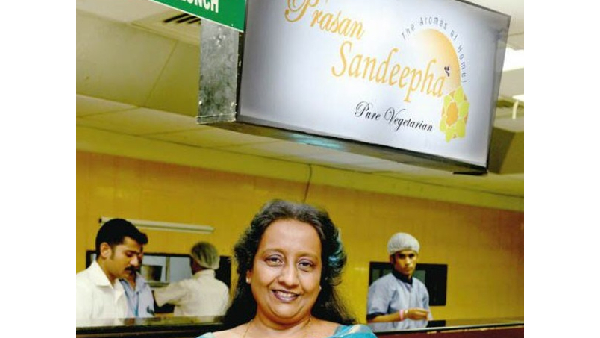 Sandheefa is a woman who rose from a beachside shop to a restaurant owner