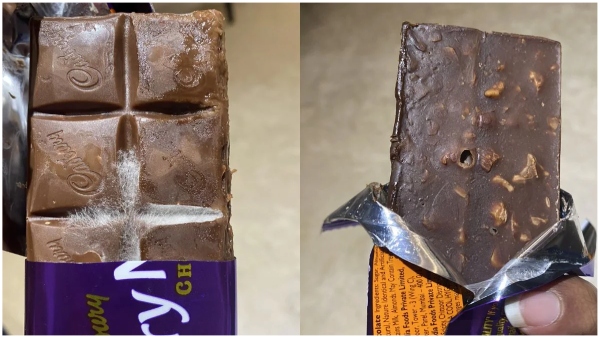 Another complaint againt Cadbury dairy milk from Ameerpet Metro Station