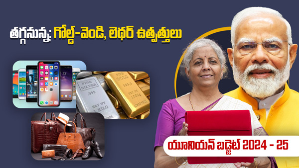 Budget 2024 Fiscal deficit reduced and gold and silver prices to come down