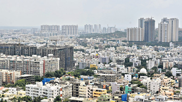 Anarock latest report reveals Hyderabad realty saw only one land deal in april june Quarter