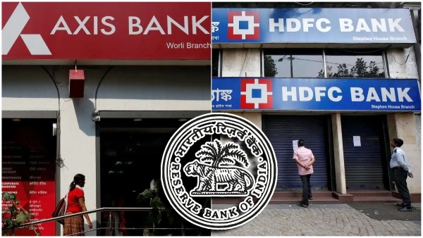RBI Imposed Penalty on HDFC and Axis Banks over Compliance failures Know details