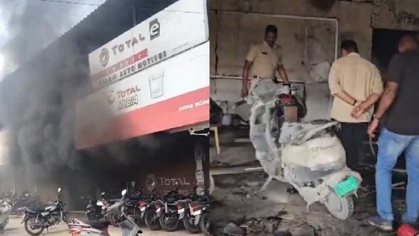 Frustrated customer set fire on Ola two wheeler showroom