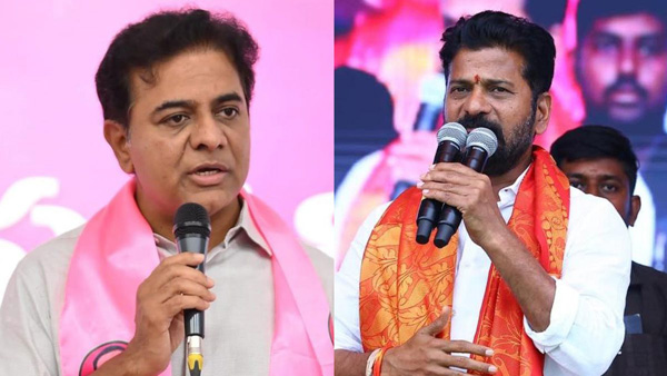 BRS leader KTR contraversial tweet over Revanth Reddy Gov Debts in 10 months going viral