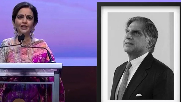 Nita Ambani Paid emotional Tribute to Ratan Tata said aakash ambani was mentored by him