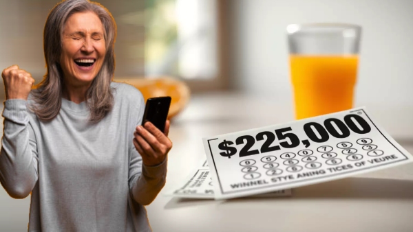 Women Named Kelly Spahr in US won 2 crores lottery as she casually stopped to have orange Juice