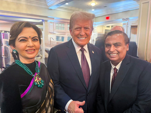 mukesh Ambani couple have been invited to Donald Trump s swearing-in ceremony as the 47th President of the United States