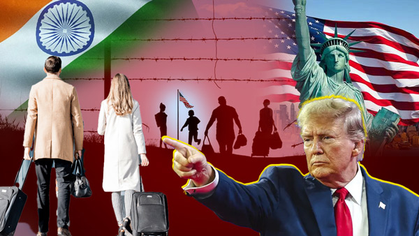 7 Lakh Indian Immigrants living in US in fear of deportation India Agrees To Take Back 18 000