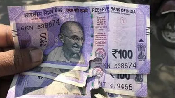 Now there is no need to go to the bank to exchange torn notes free facilities are available at this gathering