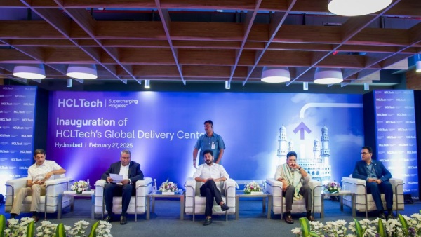 Telanga CM Revanth Reddy Inaugerated HCL Tech New Campus in Hyderabad Know details