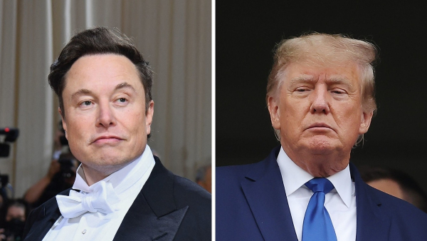 donald Trump declares I will buy a new Tesla car tomorrow my full support for Elon Musk