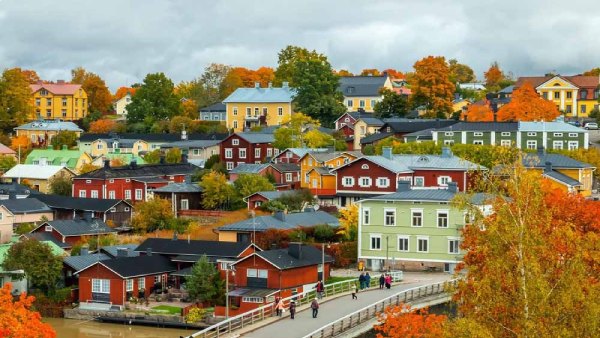 Finland is happiest country in the world due to Less working hours more salary compared to India