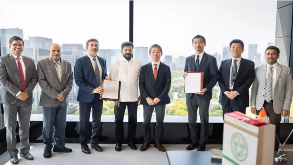 Telangana govt acquires Rs 1 000 crore investment from Japanese company Marubeni for industrial park in Future City Telangana govt acquires Rs 1 000 crore investment from Japanese company Marubeni for industrial park in Future City