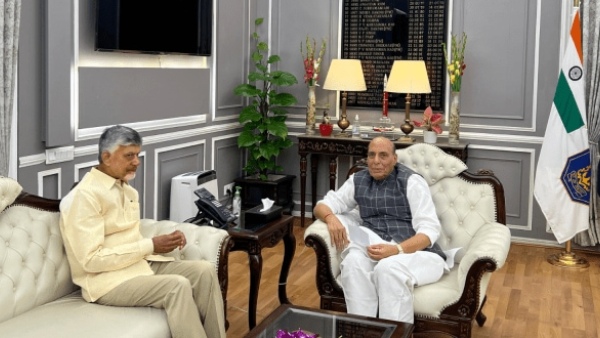 Andhra Pradesh CM Chandrababu HAL AMCA LCA Advanced Medium Combat Aircraft Light Combat Aircraft Visakhapatnam Anakapalli Naval Hub Kurnool Orvakal Drone amp amp Defence Hub - - -