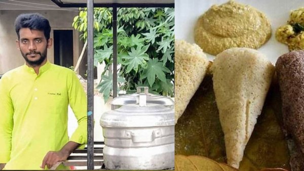 Chittem Sudheer millet idli business millet entrepreneur India healthy food startup millet idli success story idli maker earns 7 5 lakh millet business India Vice President millet idli South Indian food startup Chittem Sudheer idli story 7 5