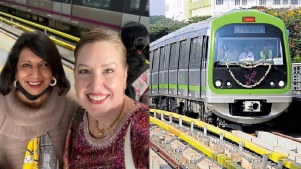 Namma Metro Purple Line Kiran Mazumdar-Shaw Biocon founder Kiran Mazumdar-Shaw Bengaluru-based billionaire Want to beat Bengaluru traffic How To Beat Bengaluru Traffic Bengaluru billionaire Kiran Mazumdar-Shaw Metro Namma Metro - BMRCL
