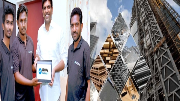a Startup by Pradeep Devarakonda Is Building A B2B Platform For Construction Materials in Andhra Pradesh