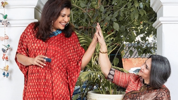 Saffron Saga Nirupama Singh Sharma Anjana Bhamra Saffron Saga business The Saffron Saga Saffron Saga success story Nirupama Singh Sharma Anjana Bhamra women entrepreneurs India small business to crorepati Indian startup stories Saffron Saga brand fashion business success women empowerment business 20000 to crorepati inspiring business stories Indian women business owners Saffron Saga founders 20000