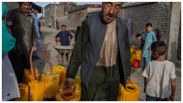 Kabul water crisis Afghanistan water scarcity humanitarian disaster UN-Habitat Mercy Corps aquifer depletion urbanisation population growth climate change groundwater borewells water contamination water infrastructure Hindu Kush water management global crisis UN-