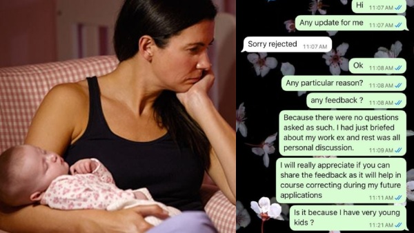 bias against mothers hiring discrimination working moms job interview bias LinkedIn viral post workplace inequality parenting and careers women in workforce motherhood and employment gender bias in hiring -