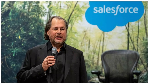 AI Salesforce CEO AI AI and jobs Marc Benioff statement Salesforce CEO on layoffs Artificial Intelligence impact Job security and AI AI productivity vs job loss CEOs using AI for layoffs