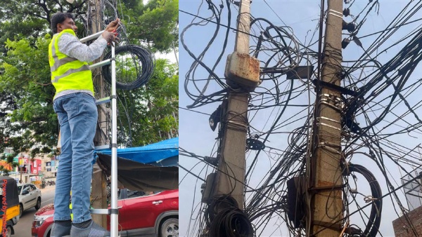 Hyderabad broadband outage power utility cable cut COAI statement internet disruption Hyderabad fiber cables removal broadband users affected Hyderabad internet blackout telecom operators protest COAI p ver