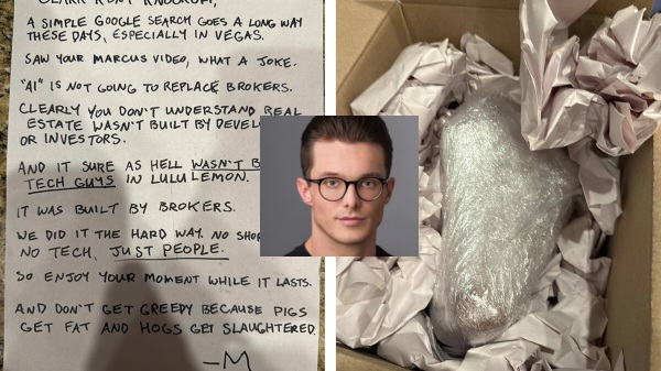 US Tech CEO threat pig s head mailed severed pig s head package threatening letter to CEO hogs get slaughtered message Silicon Valley crime corporate intimidation tech executive death threat CEO security breach business leader threats grisly warning to CEO shocking package US tech executive safety mail threat investigation CEO crime news