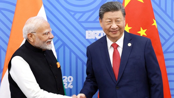 Modi and Xi Jinping Meeting at SCO Summit