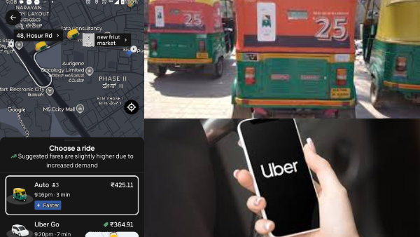 Bengaluru s Uber Auto Fare Hits 425 in Rain