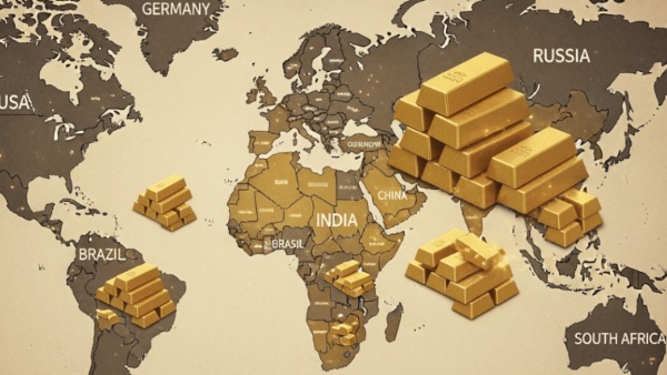 These Countries Hold the World s Biggest Gold and Silver Reserves in the World