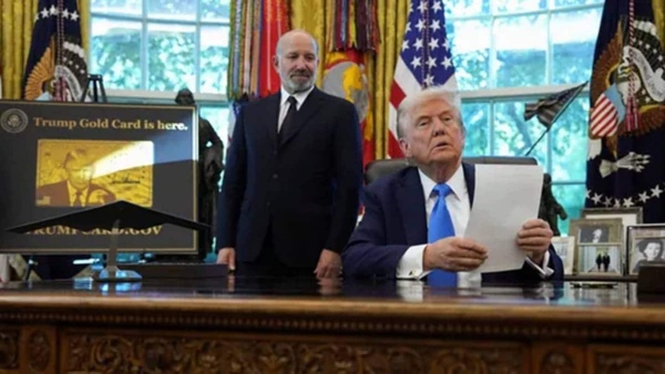 Trump H1B crackdown H1B visa 100k fee Howard Lutnick H1B US Commerce Secretary on H1B Trump immigration policy 2025 H1B visa hike Indians Gold Card visa Trump US visa rules Indians Trump high skilled immigration H1B impact Indian IT Trump visa elite talent H1B H1B H1B H1B H-1B H-1B Howard Lutnick