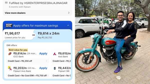 Royal Enfield online price Flipkart Royal Enfield offer Royal Enfield discount online Royal Enfield cheaper than showroom Royal Enfield bike deals Flipkart bike sale Royal Enfield online booking Royal Enfield two-wheeler price Royal Enfield e-commerce deals Royal Enfield cost comparison -