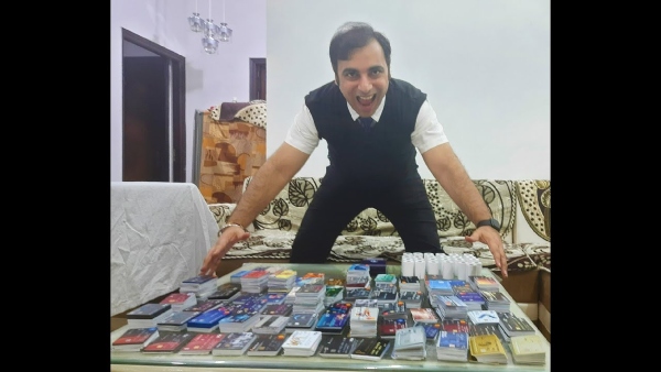 1 638 Credit Cards Zero Debt Maximum Rewards Meet Hyderabad s Guinness Record Holder