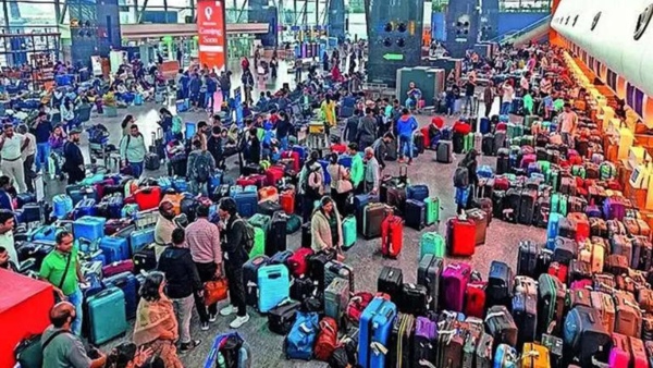 IndiGo chaos IndiGo flight cancellations IndiGo crisis day five Chennai airport delays stranded passengers Chennai IndiGo pilots issue flight disruptions India aviation crisis India IndiGo news today Indian airports chaos long queues Chennai airport IndiGo operational failure flight cancellations today India DGCA IndiGo inquiry IndiGo passengers stranded Chennai flight status IndiGo delays update airport crowd chaos India airline meltdown India aviation ministry response