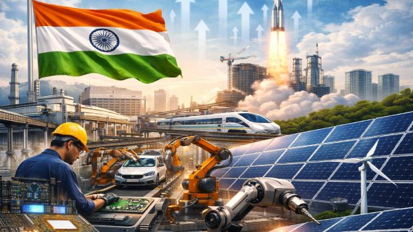 India manufacturing surge tech-driven manufacturing India India manufacturing boom Make in India PLI scheme India India industrial policy advanced manufacturing India India global manufacturing ambitions India supply chain shift India factory growth automation in Indian manufacturing electronics manufacturing India semiconductor manufacturing India India vs China manufacturing global supply chain diversification India export growth Industry 4 0 India AI and robotics in manufacturing India production linked incentive manufacturing sustainability India 4 0 India manufacturing surge tech-driven manufacturing India India manufacturing boom Make in India PLI scheme India India industrial policy advanced manufacturing India India global manufacturing ambitions India supply chain shift India factory growth automation in Indian manufacturing electronics manufacturing India semiconductor manufacturing India India vs China manufacturing global supply chain diversification India export growth Industry 4 0 India AI and robotics in manufacturing India production linked incentive manufacturing sustainability India 4 0