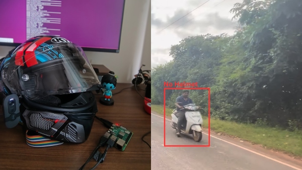 AI helmet Bengaluru techie Bengaluru engineer AI-powered helmet smart helmet technology traffic violations detection AI traffic enforcement road safety innovation India traffic police AI helmet smart traffic monitoring computer vision traffic artificial intelligence road safety Bengaluru startup innovation urban mobility technology smart city traffic solutions helmet with AI camera traffic rule enforcement India AI for traffic police road safety startup India smart mobility Bengaluru